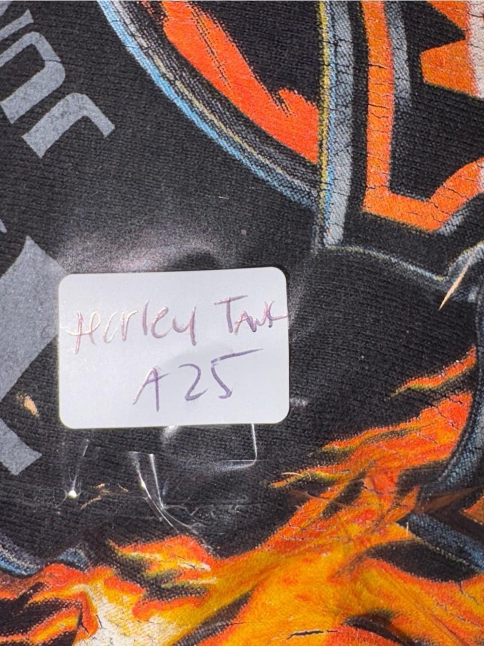 Harley-Davidson Black Tank with Orange HD Outline Alaska - Picture 7 of 7